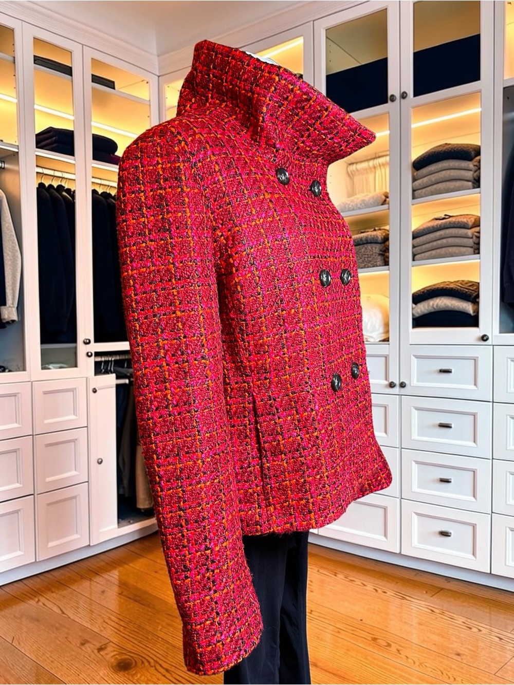 Talbots Red Tweed Wool Blend
Jacket Size 14 - Picture 7 of 16